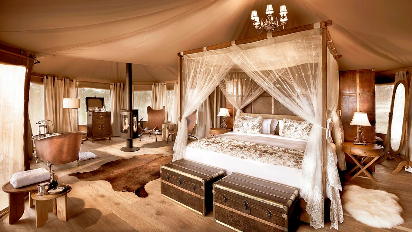 One Nature Nyaruswiga luxury Tanzania safari camp in Serengeti National Park